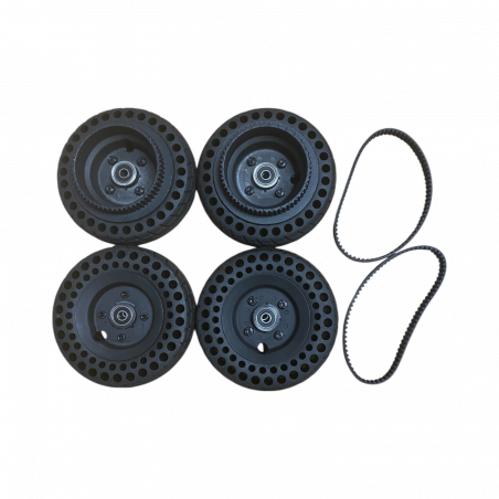 Kit de Conversion Tout-Chemin Pneus Anti-furos 6 Polegadas - Xplorer V1