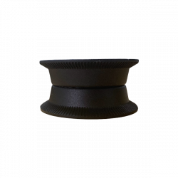 Framfälg Aluminium Svart – Punkteringsfria Däck 6"