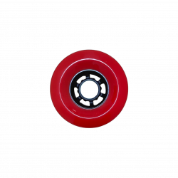 Roda 90mm Uretano Vermelho – E-Skate | Evo-Spirit