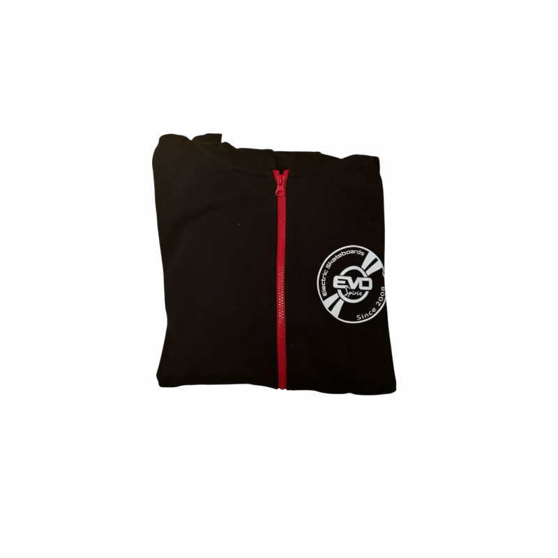 Evo-Spirit Black Zipped Jacket
