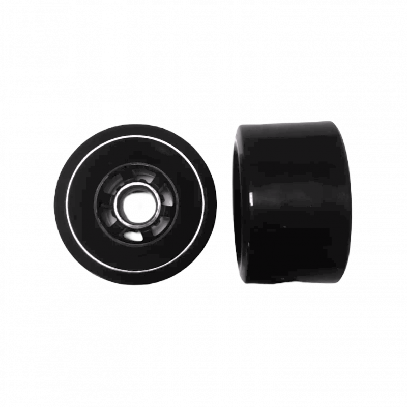 Rueda en Uréthane 90mm Negroe para Cruz V2 y Curve V4 - E-Skate Evo-Spirit