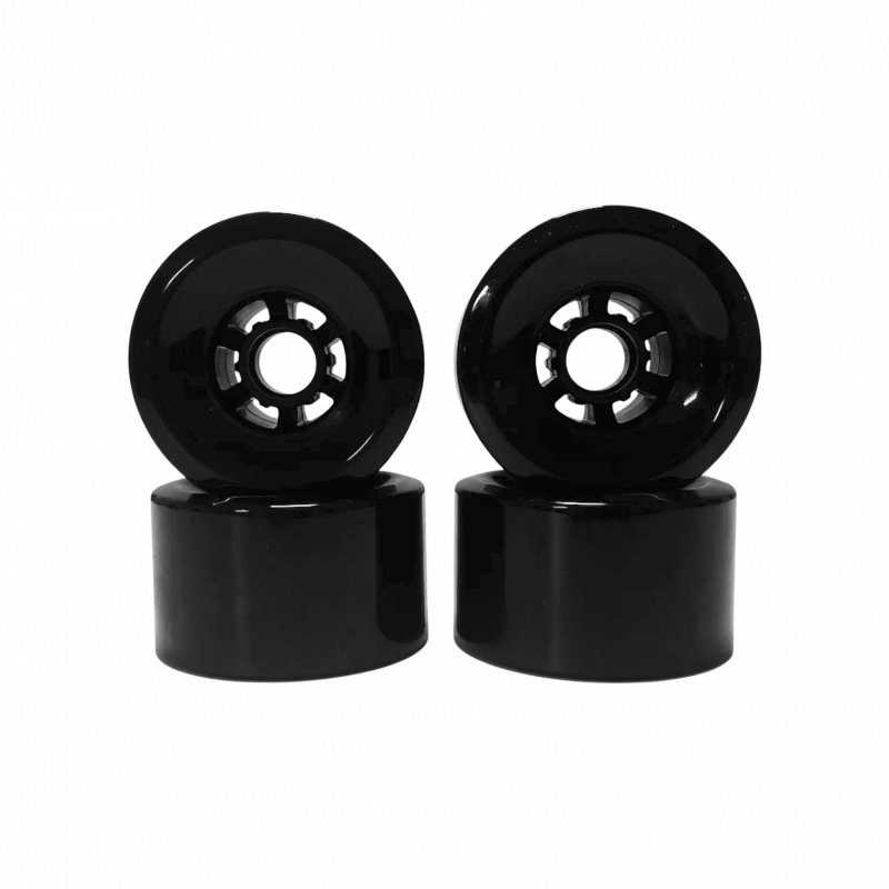 Rueda en Uréthane 90mm Negroe para Cruz V2 y Curve V4 - E-Skate Evo-Spirit