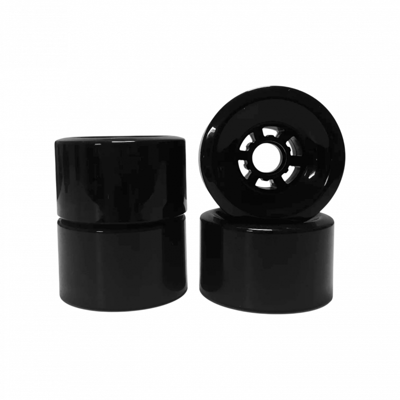 90mm Black Urethane Wheel for Cruz V2 and Curve V4 - E-Skate Evo-Spirit