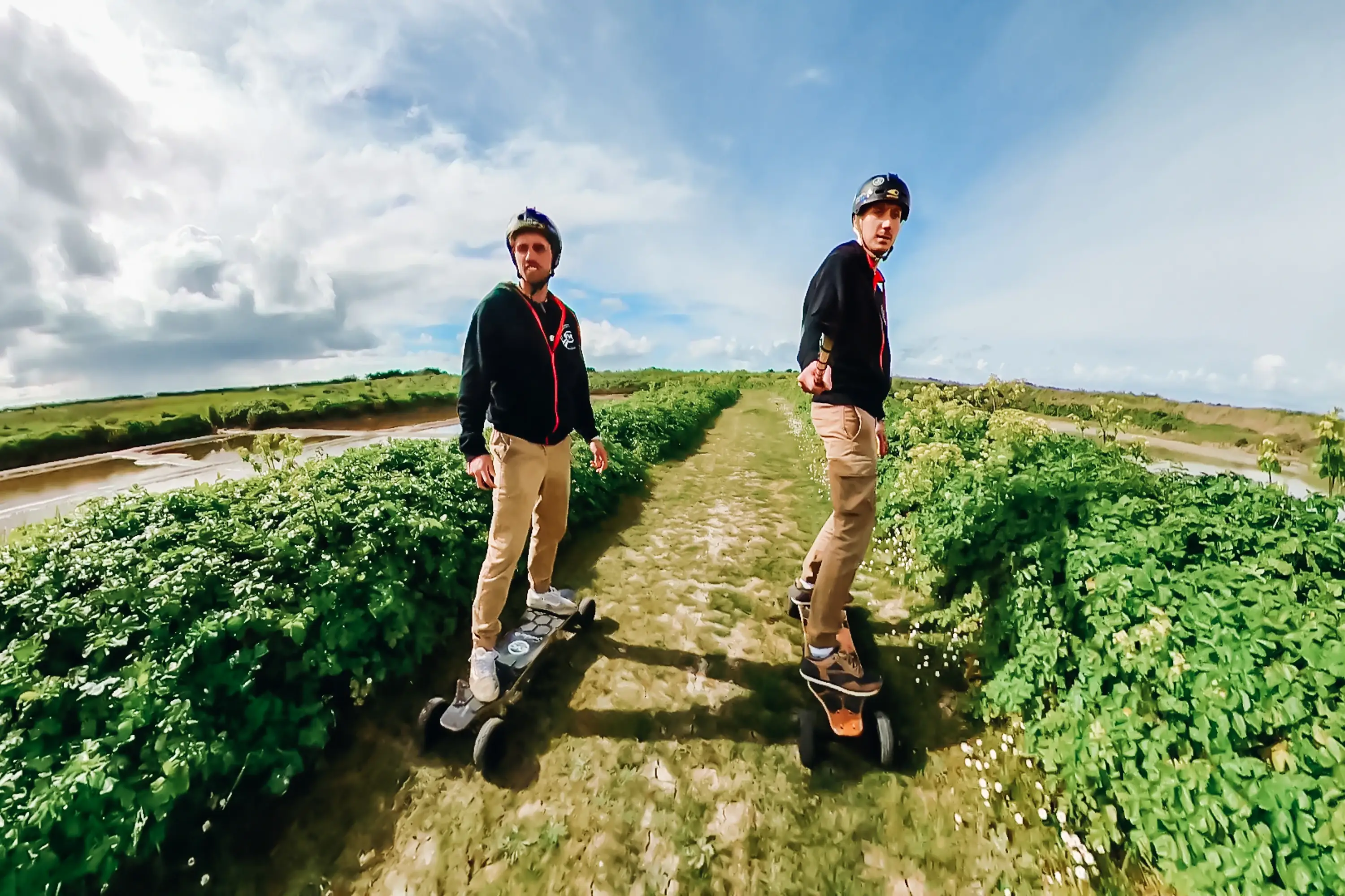 switcher v3 e-skate dans les chemins