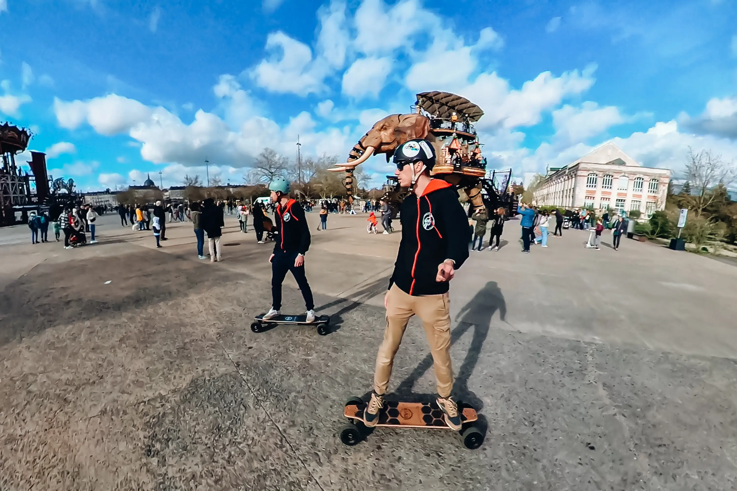 photo switcher v3 en session à Nantes en ville