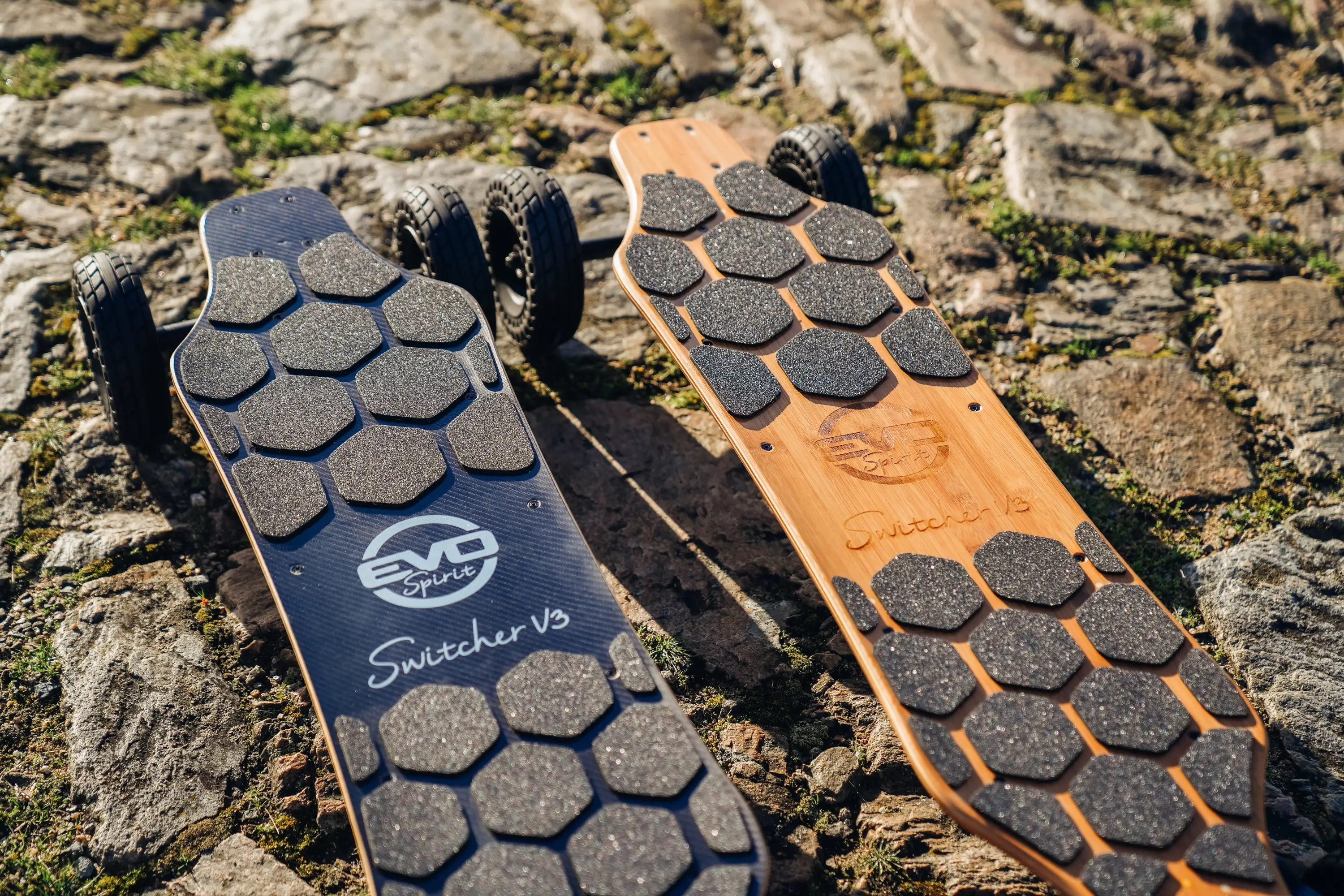 Skate eléctrico Switcher V3 y Xplorer V2