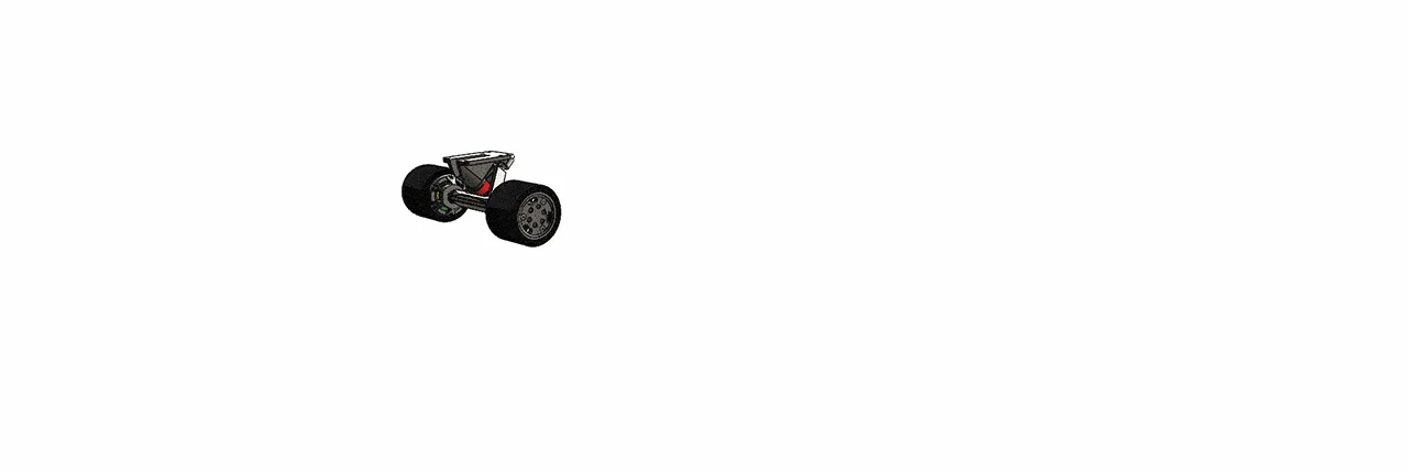 Evo In-wheel Motor Technology voor elektrisch skateboard Evo motor geïntegreerd in elektrisch skateboard wiel